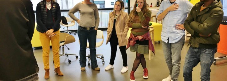 Les coworkers expérimentent l'intelligence collective à l'Atelier du Futur