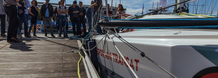 Field Trip sur les pontons de la Mini Transat