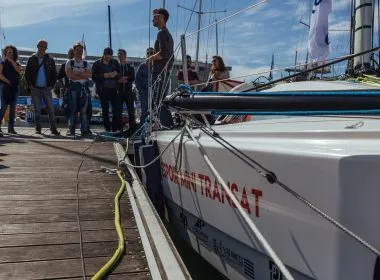 Field Trip sur les pontons de la Mini Transat